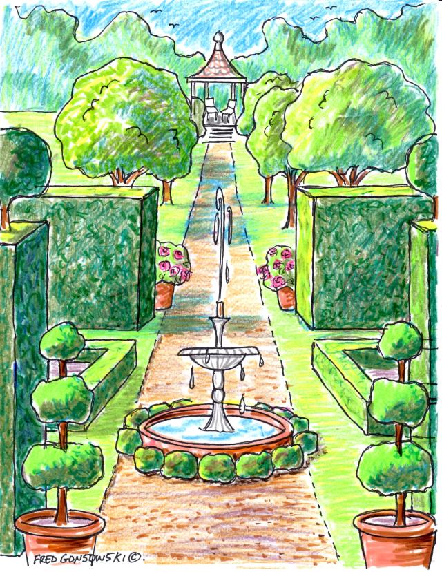 Plant a Walled Garden like you would see in England