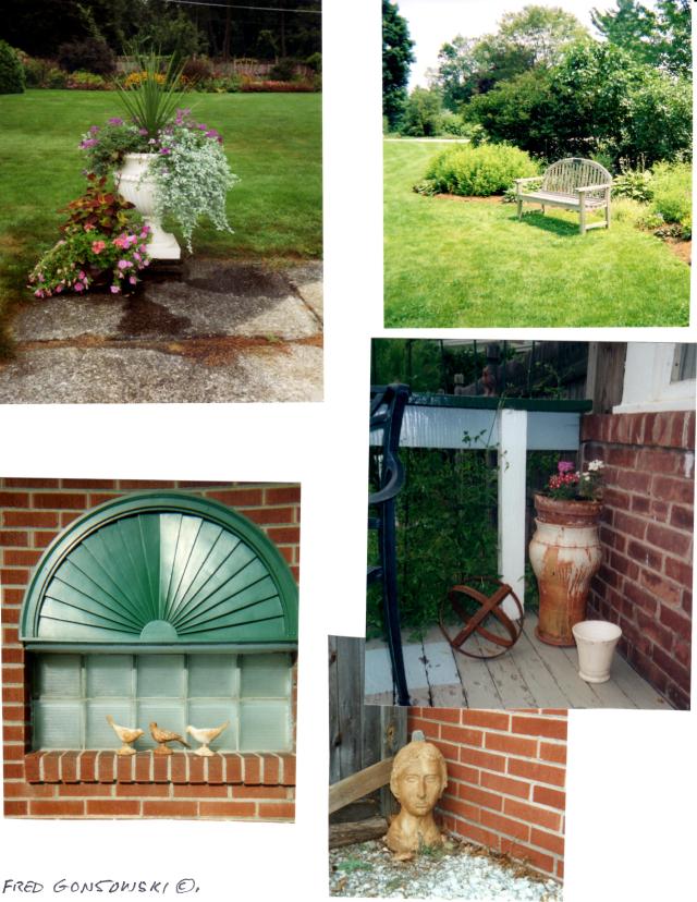 Window sills are the perfect place to display some iron birds, as are corners of decks, and even by the entrance to a garden.