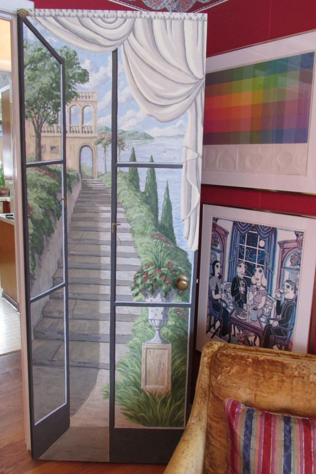 The door in my TV room 