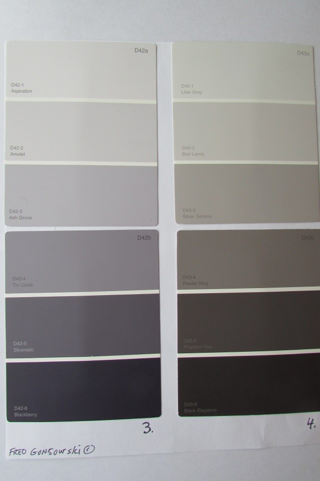 How to Pick the Perfect GRAY PAINT…. A Popular Color choice of the ...