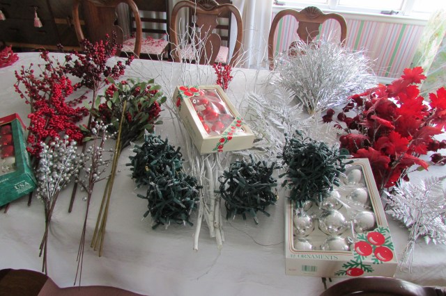 Some ideas for storing Christmas Decorations.