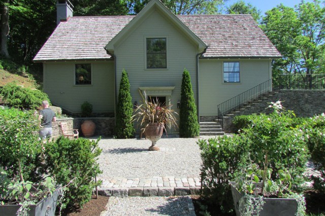 Bunny's new studio on her and husband John Rosselli's Falls Village Connecticut estate.